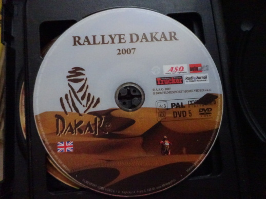 RALLYE DAKAR, 30 LET HISTORIE, DVD FILM, 5 DVD