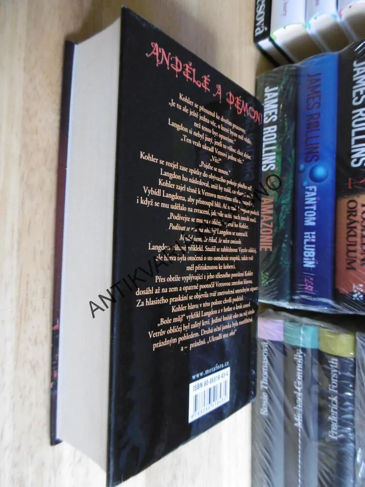 ANDĚLÉ A DÉMONI, DAN BROWN, **an