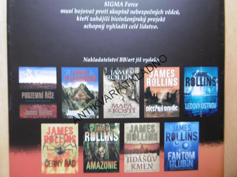 POSLEDNÍ ORÁKULUM, JAMES ROLLINS