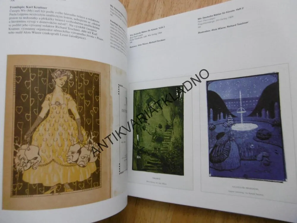 KNIŽNÍ UMĚNÍ A PLAKÁT 1900-1939,NĚMECKOJAZYČNÁ LITERATURA Z PRAHY A ČESKÝCH ZEMNÍCH, P-A