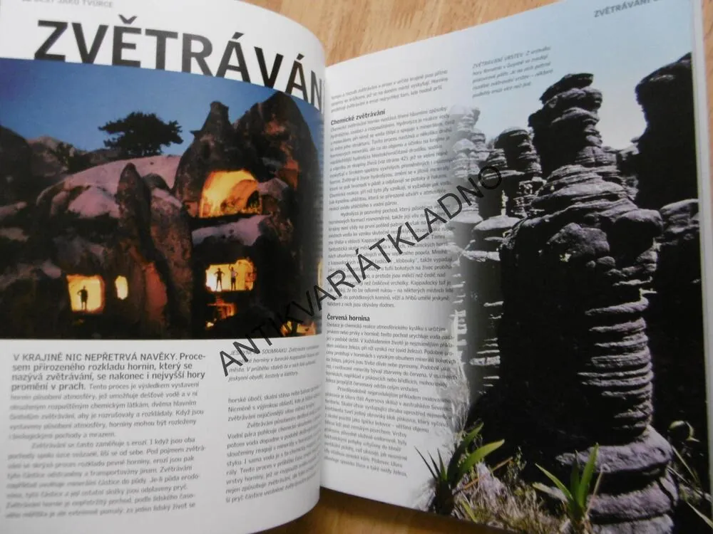 FORMOVÁNÍ KRAJINY, SÍLY PŘÍRODY