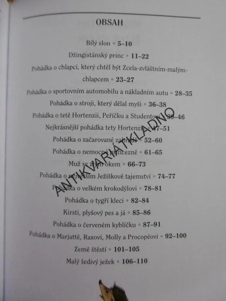 BÍLÝ SLON A JINÉ POHÁDKY, MIKA WALTARI, DISMAN, **an