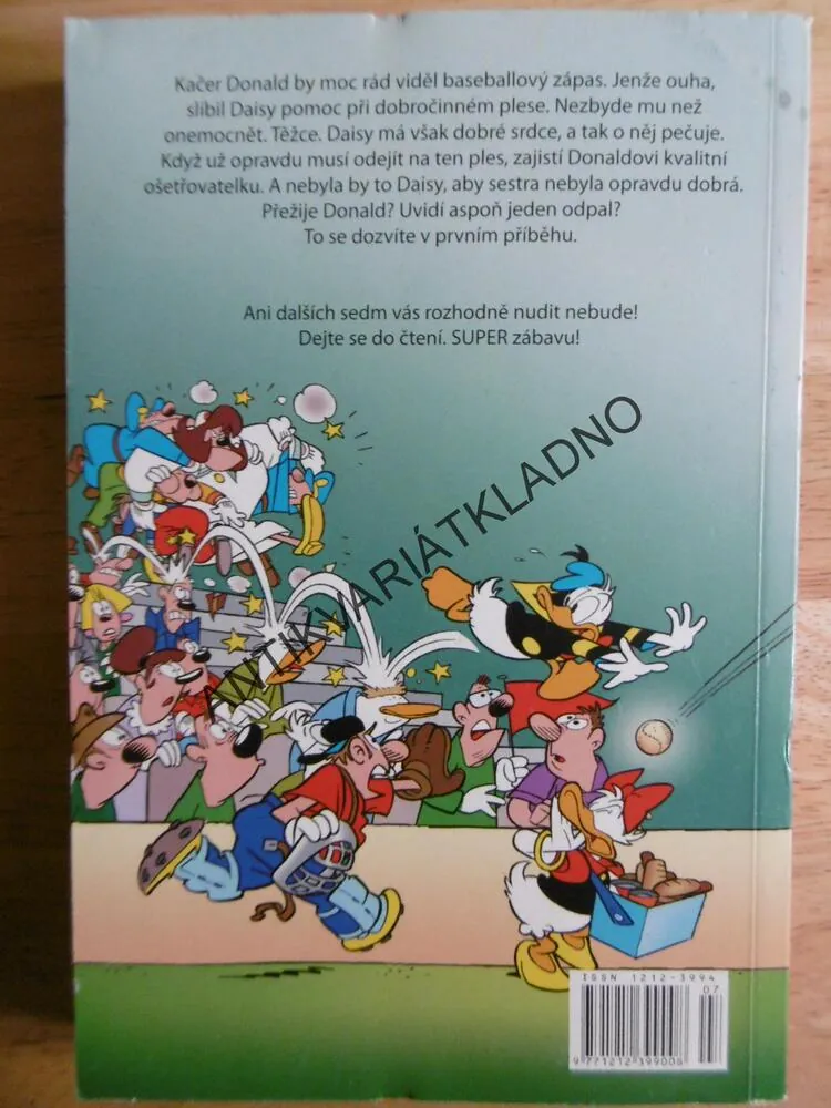 SUPER KOMIKS DISNEY, KAČER DONALD, 256 STRAN, 7/2012