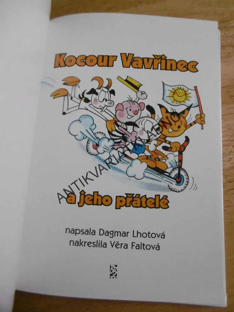 KOCOUR VAVŘINEC, LHOTOVÁ, FALTOVÁ, KOMIKS
