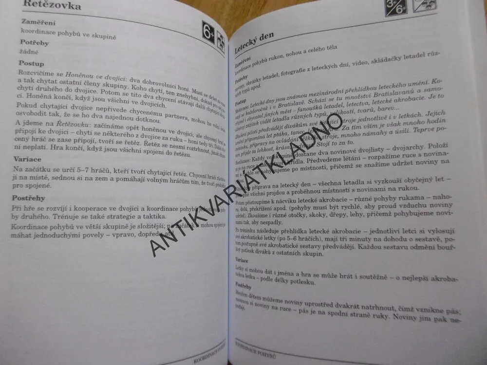 CVIČENÍ PRO ROZVOJ PSYCHOMOTORIKY, SZABOVÁ