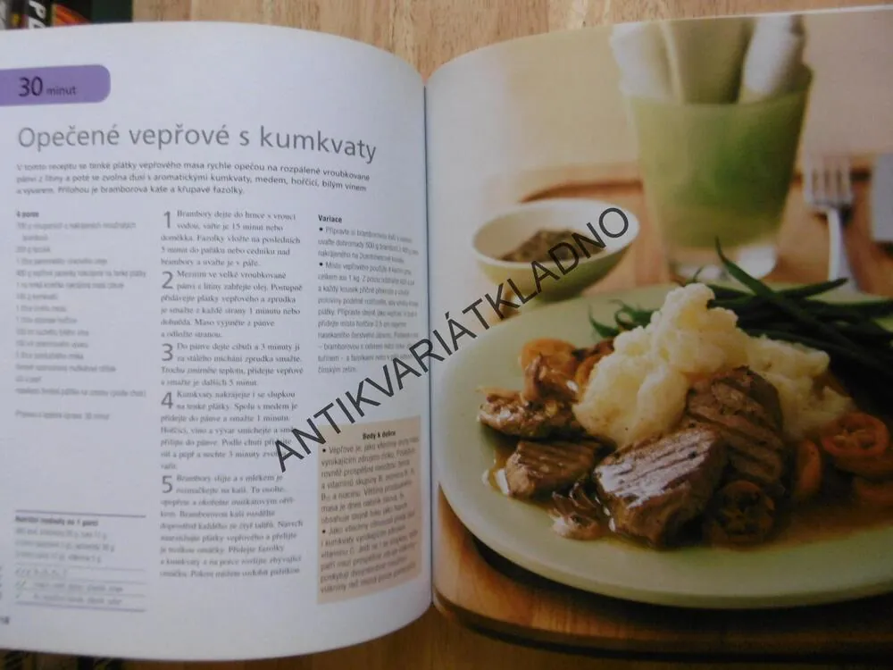 RYCHLE, CHUTNĚ, ZDRAVĚ...,JÍDLA DO 30 MINUT, KUCHAŘKA RECEPTY, **an