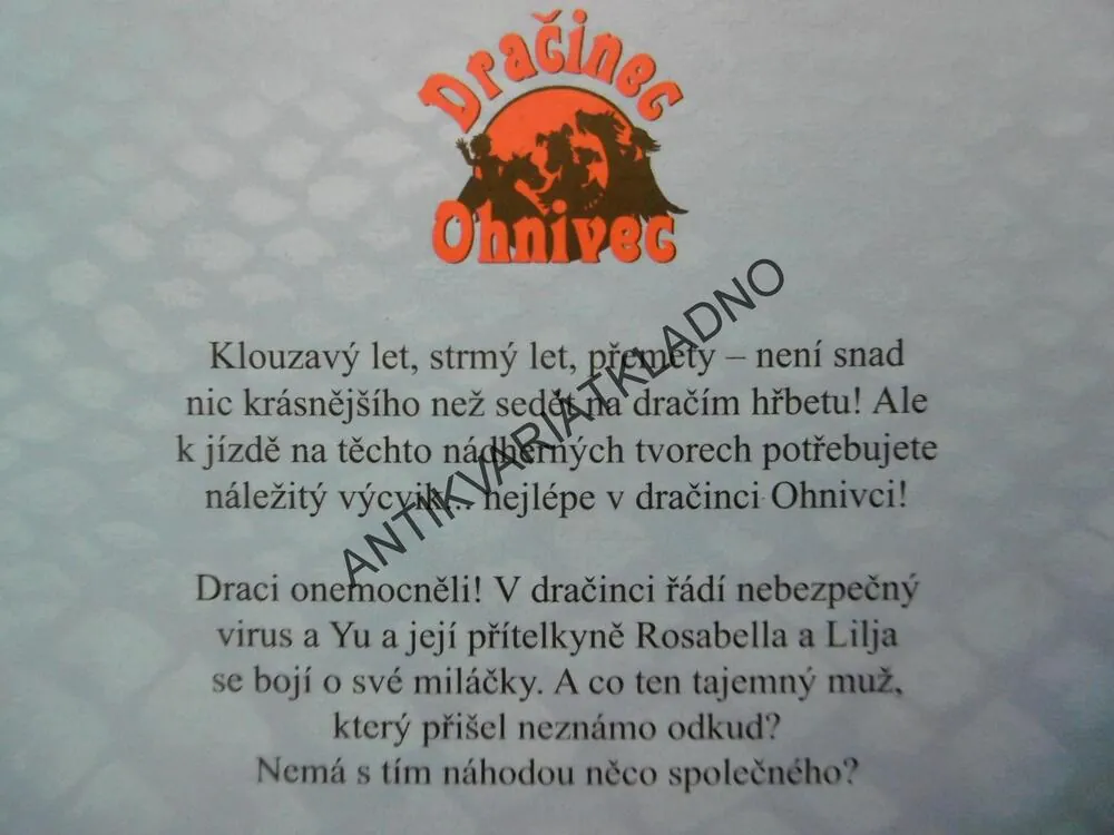 MAGICKÝ DRAČÍ KÁMEN, DRAČINEC OHNIVEC, MEISTER, **an