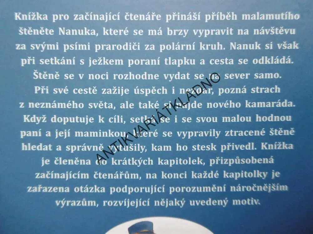 NANUKOVA DOBRODRUŽSTVÍ, ALŽBĚTA DVOŘÁKOVÁ, BERGMANNOVÁ