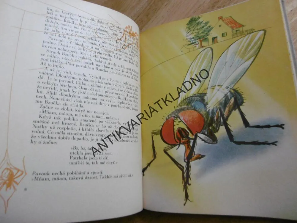 POHÁDKA Z PAVUČINY, NOVOTNÝ, PEKÁREK, 1946, **an