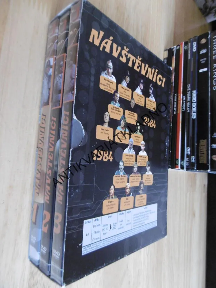 NÁVŠTĚVNÍCI 1-3, DVD FILM ČR SERIÁL