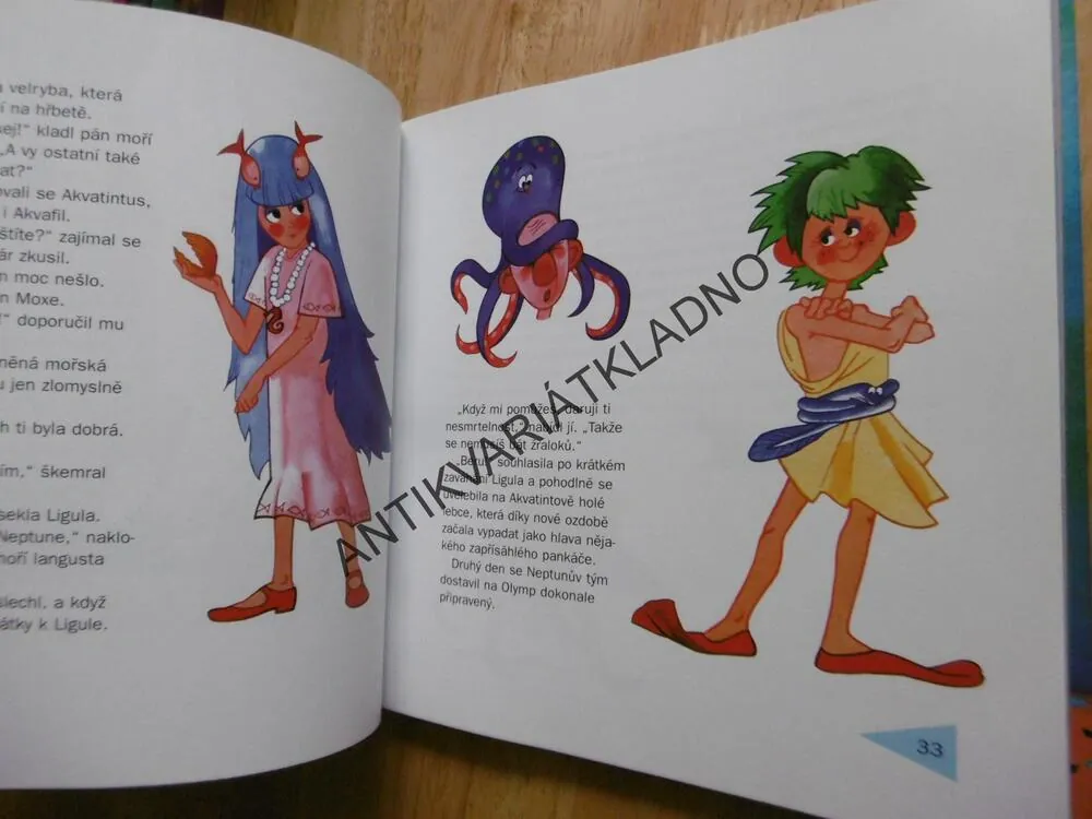 NEPTUNOVO VÍTĚZSTVÍ A PODVEDENÝ KOUZELNÍK, MILOŠ MACOUREK, PIŠTĚK, **an