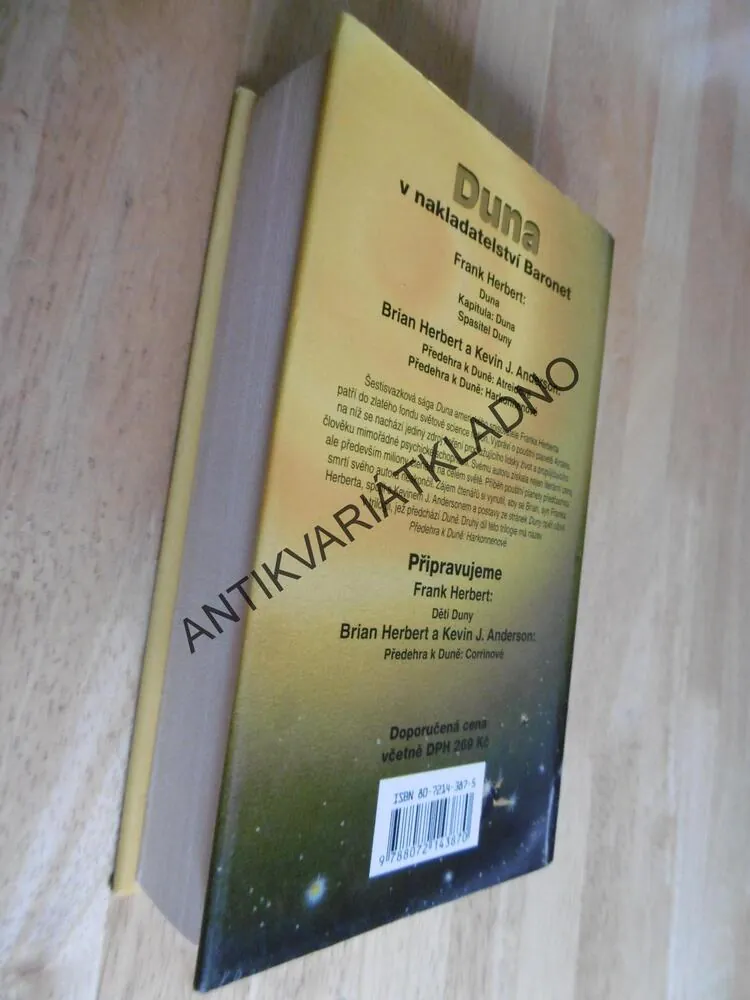 PŘEDEHRA K DUNĚ: HARKONNENOVÉ, BRIAN HERBERT, KEVIN J. ANDERSON,