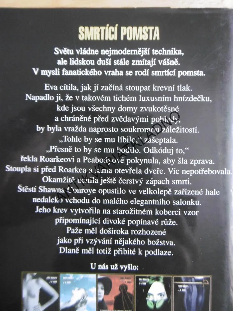 SMRTÍCÍ POMSTA, J.D ROBB, NORA ROBERTSOVÁ, **an