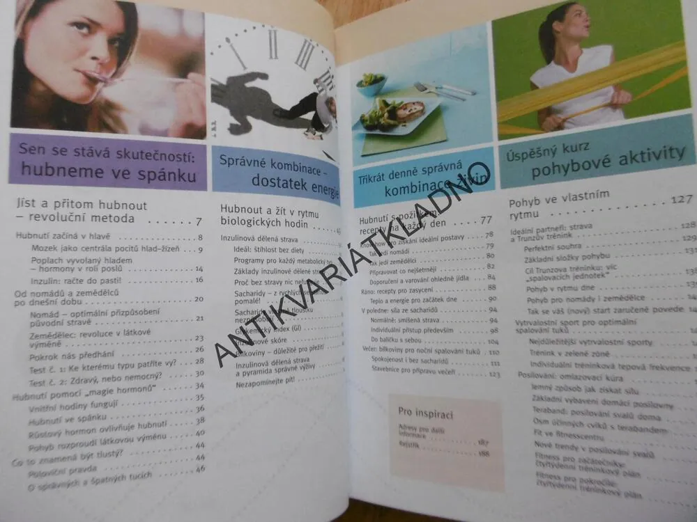 HUBNĚTE VE SPÁNKU, BIORYTMUS K HUBNUTÍ, DIETA, **an