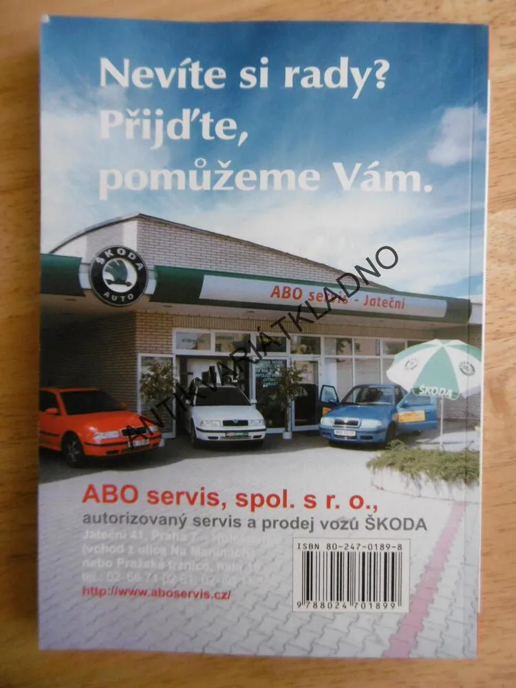 OPRAVY AUTOMOBILŮ ŠKODA FELICIA, COMBI, PICKUP, DIAGNOSTIKA ZÁVAD, POSTUPY OPRAV, **an