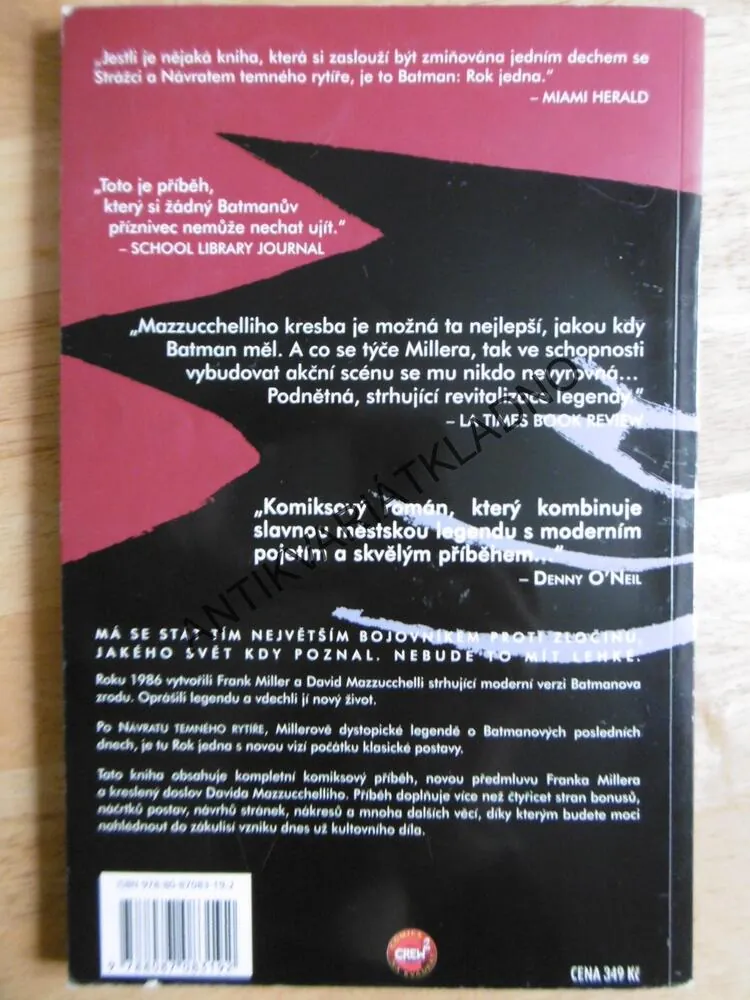 BATMAN, ROK JEDNA, MILLER, LEWISOVÁ, **an