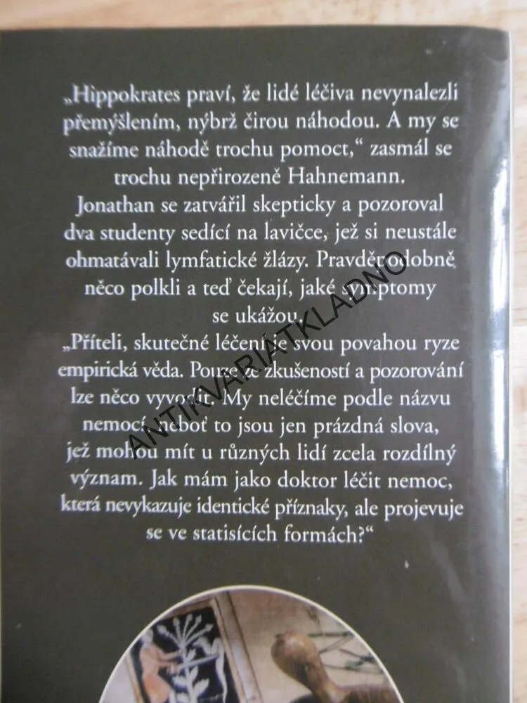 SKLEPENÍ DOKTORA HAHNEMANNA, QUIDO DIECKMANN, **an