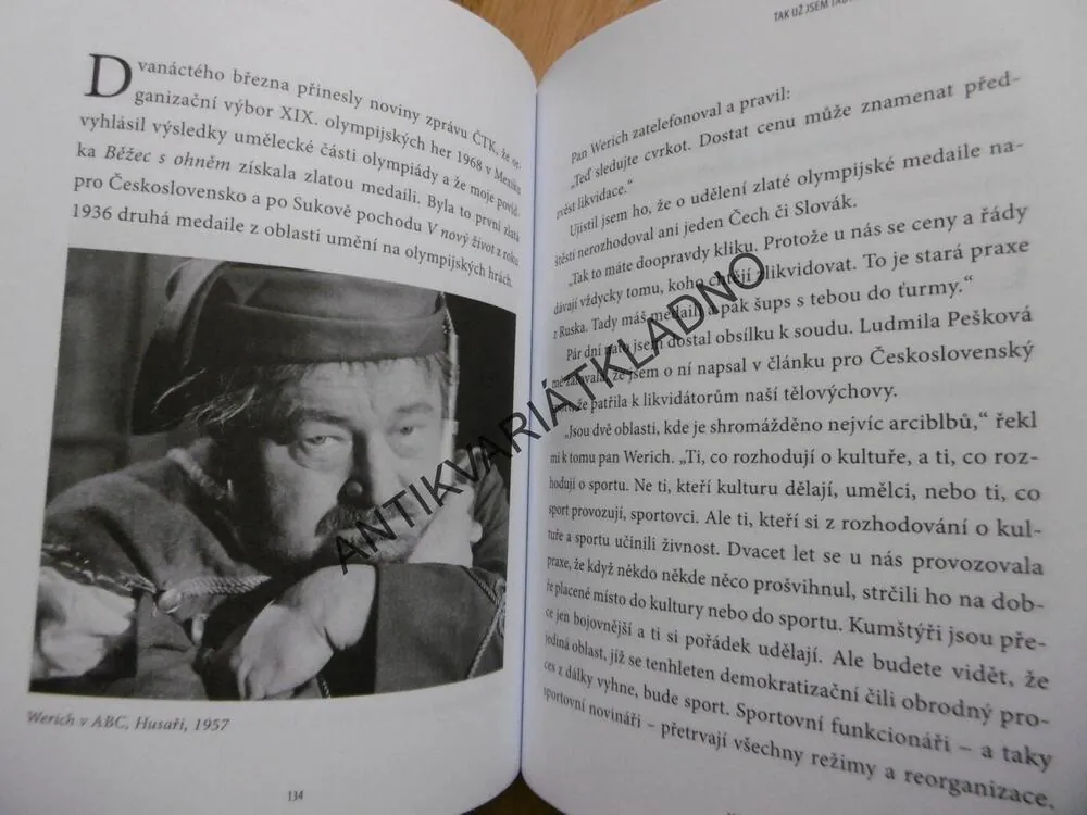 TAK UŽ JSEM TADY S TÍM VÁPNEM, PANE  WERICHU! ŠKUTINA, **an