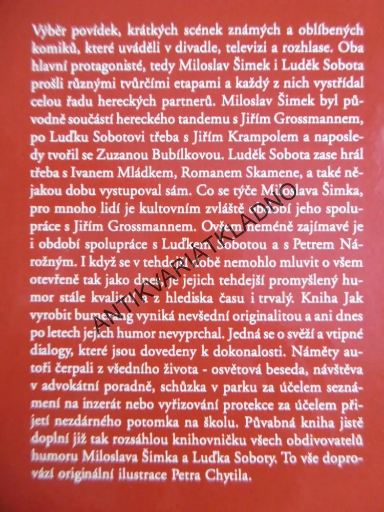 JAK VYROBIT BUMERANG, MILOSLAV ŠIMEK, LUDĚK SOBOTA, **an