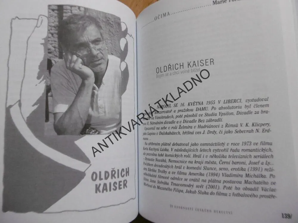 21 OSOBNOSTÍ ČESKÉHO HERECTVÍ, DEVADESÁTÁ LÉTA A SOUČASNOST, **an