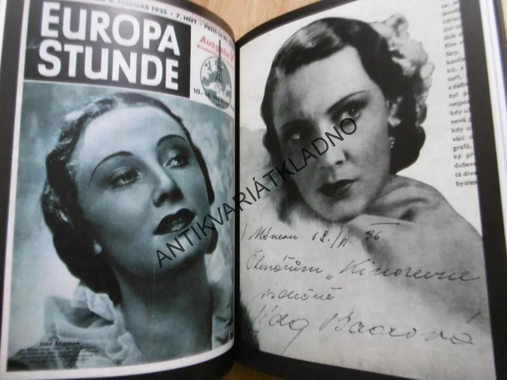 LÍDA BAAROVÁ, JOSEPH GOEBBELS, PROKLETÁ LÁSKA ČESKÉ HEREČKY, STÍNY TŘETÍ ŘÍŠE, MOTL, **an