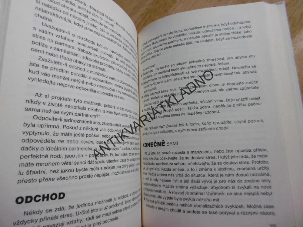 JAK PŘEŽÍT STRES, PRŮVODCE PRO ŽENY, WITKINOVÁ