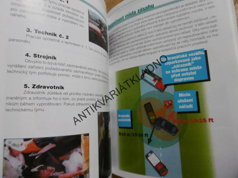 TECHNOLOGIE VYPROŠŤOVÁNÍ OSOB Z HAVAROVANÝCH AUTOMOBILŮ, 