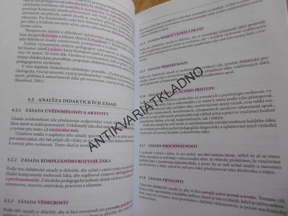 OBECNÁ DIDAKTIKA, ZORMANOVÁ, PEDAGOGIKA