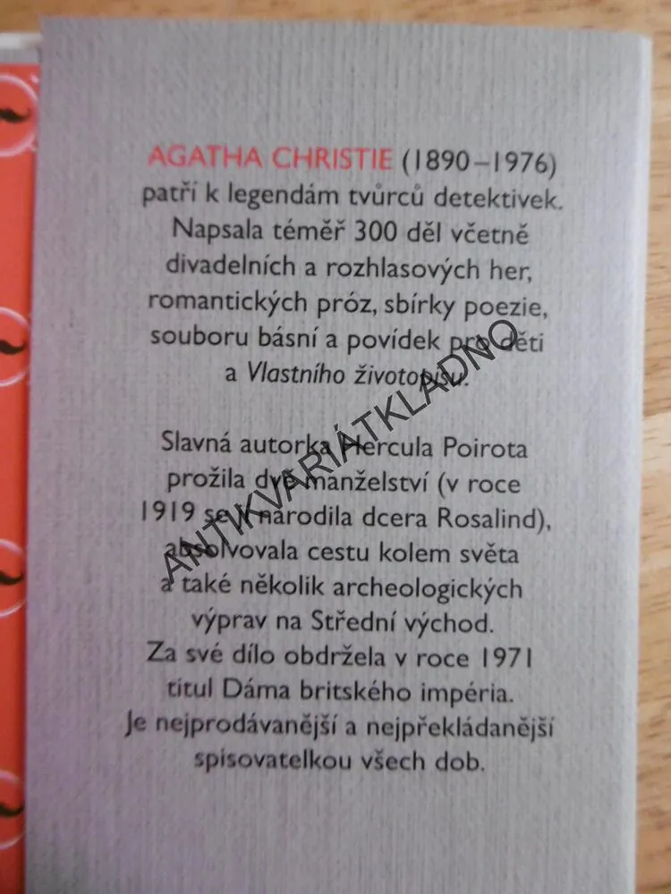 MALÉ ŠEDÉ BUŇKY, JAK TO VIDÍ POIROT, AGATHA CHRISTIE 125 LET