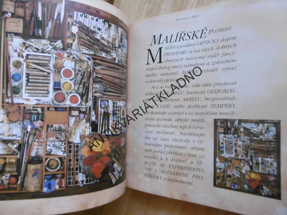PŘÍRUČKA PRO VÝTVARNÍKY, PŘEHLED MALÍŘSKÝCH A KRESLÍŘSKÝCH MATERIÁLŮ A TECHNIK, GAIROVÁ
