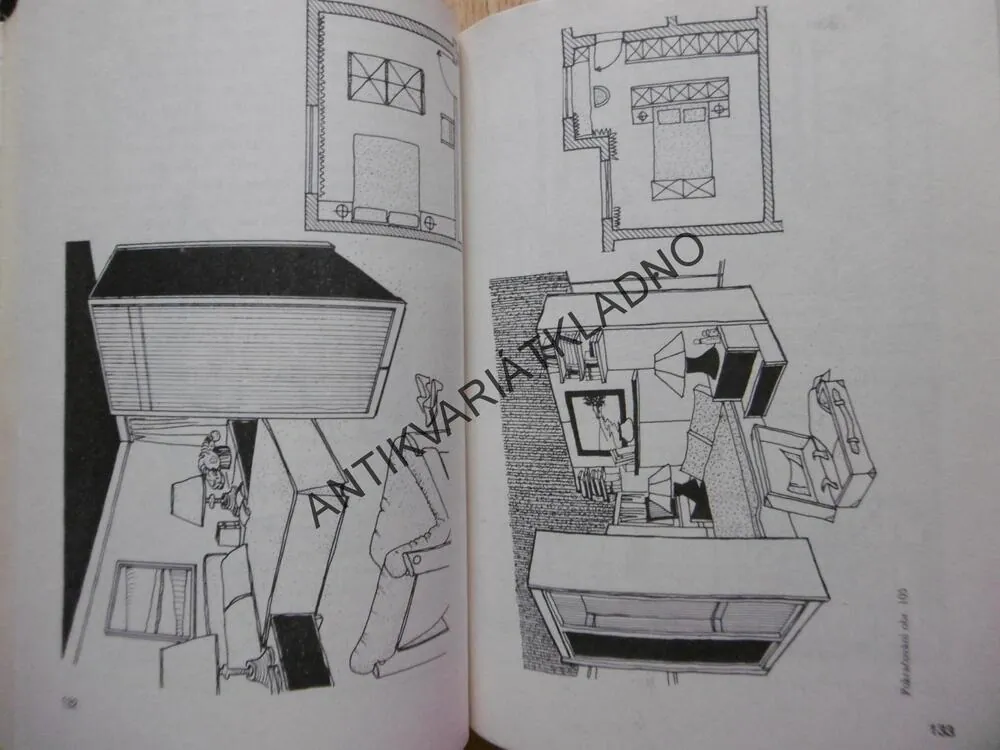 DEKORATIVNÍ ÚPRAVY V BYTĚ, MĚŠŤAN,  1988, **an