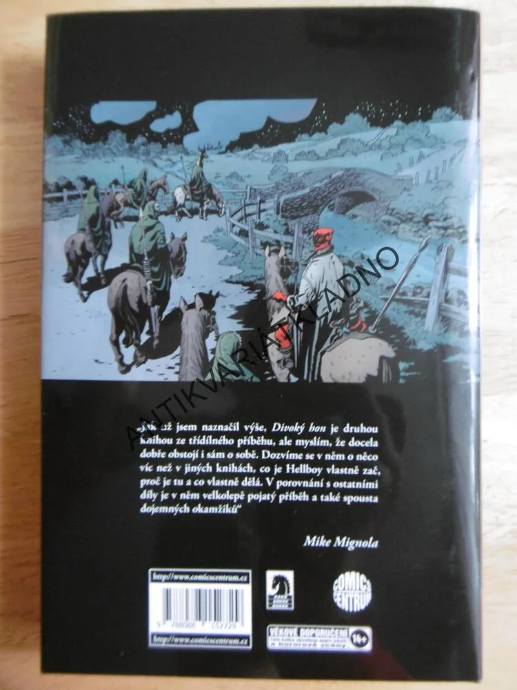 HELLBOY, DIVOKÝ HON, MIKE MIGNOLA, KOMIKS 9