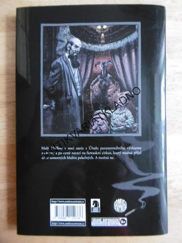 HELLBOY, PŮLNOČNÍ CIRKUS, MIKE MIGNOLA, KOMIKS 