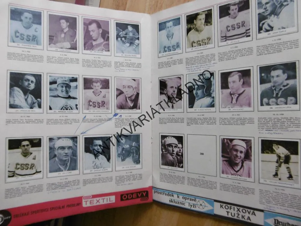 ALBUM ÚSPĚŠNÝCH SPORTOVCŮ ZA 20 LET, 1948-68,