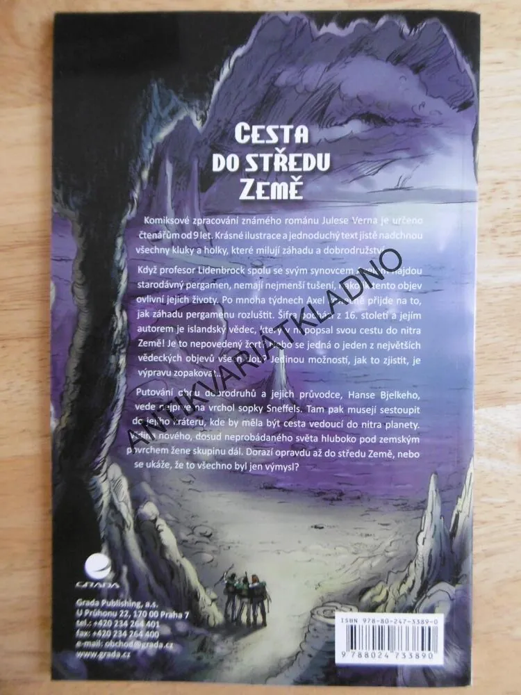 CESTA DO STŘEDU ZEMĚ, JULES VERNE