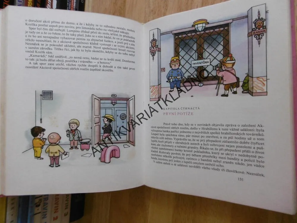 NEZNÁLEK NA MĚSÍCI, NIKOLAJ NOSOV, ZÁPAL, 1986, **an