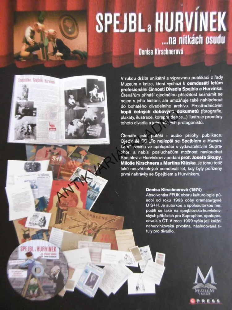 SPEJBL A HURVÍNEK... NA NITKÁCH OSUDŮ, KIRSCHNEROVÁ, bez cd,