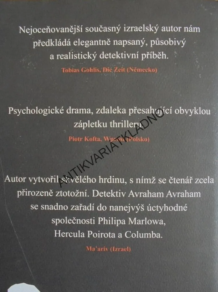 PŘÍPAD POHŘEŠOVANÉHO, DROR MIŠANI,