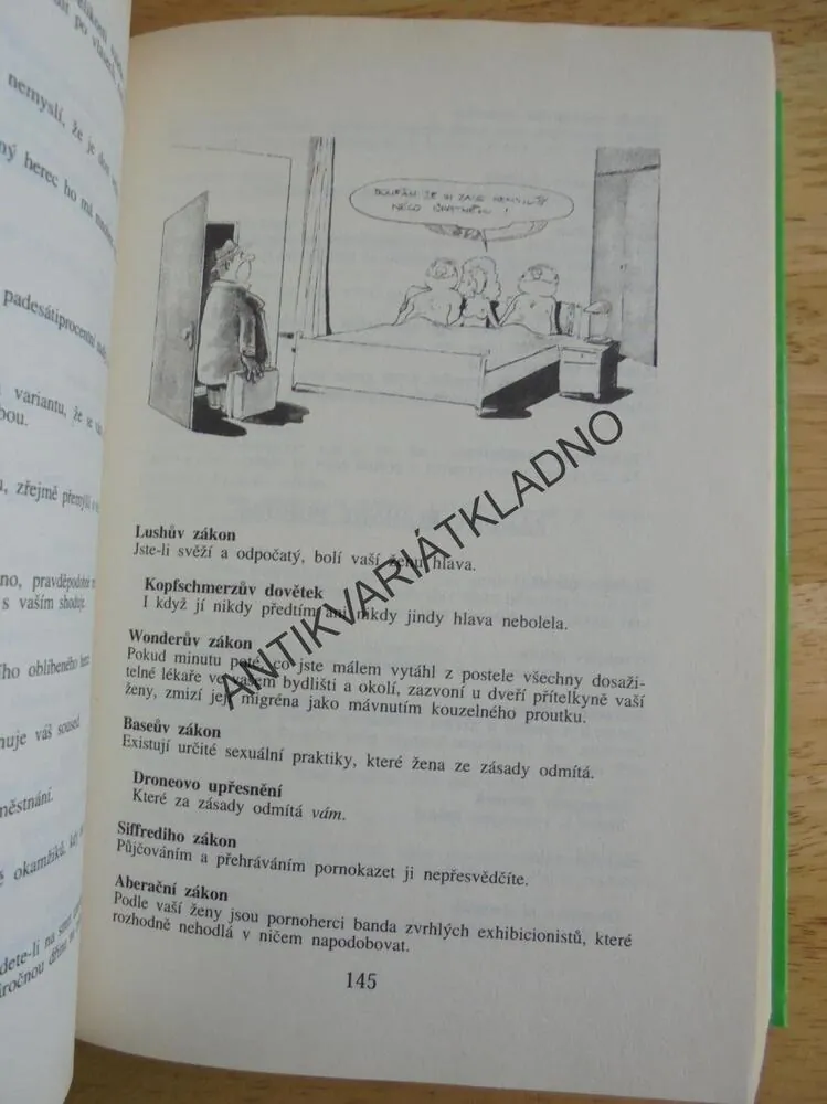 KOMPENDIUM MURPHYHO ZÁKONY, KARL WAGNER, VÝROKY, **an