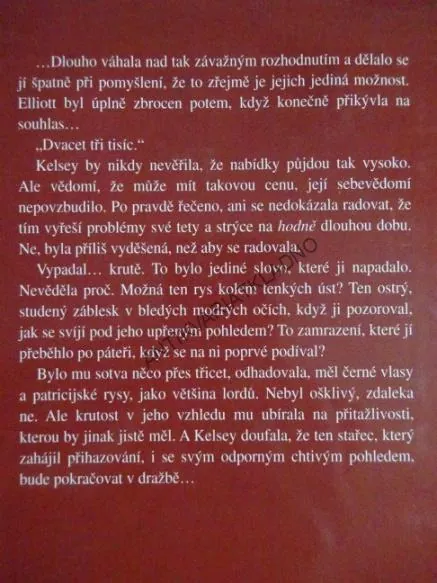 ŘEKNI, ŽE MĚ MILUJEŠ, JOHANNA LINDSEYOVÁ, LINDSEY, **an