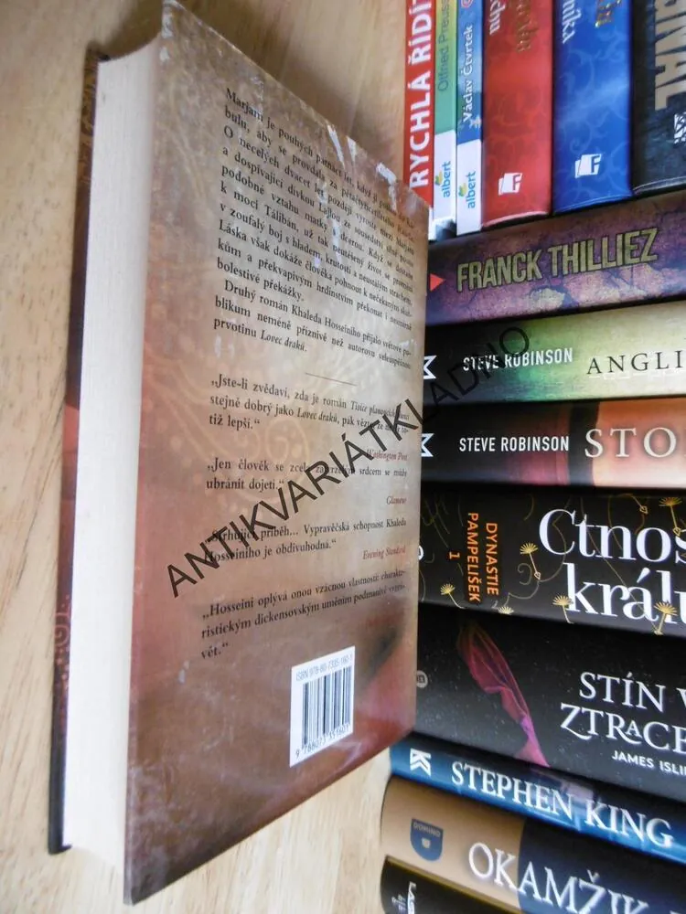 TISÍCE PLANOUCÍCH SLUNCÍ, KHALED HOSSEINI, **an