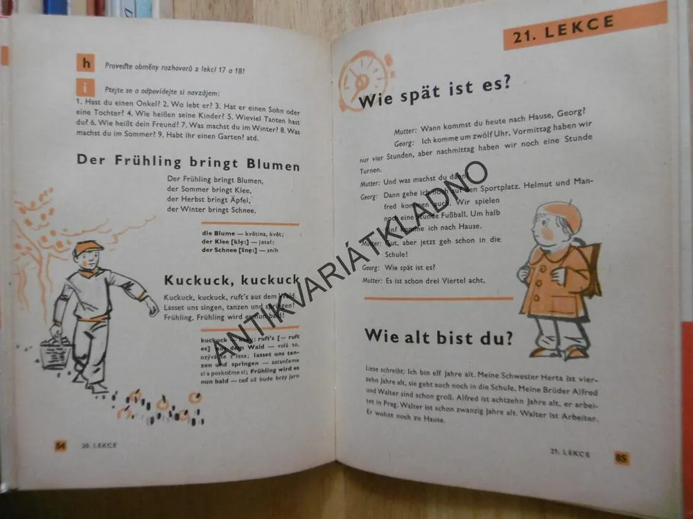 NĚMČINA PRO 7.ROČNÍK, BENEŠ, 1962