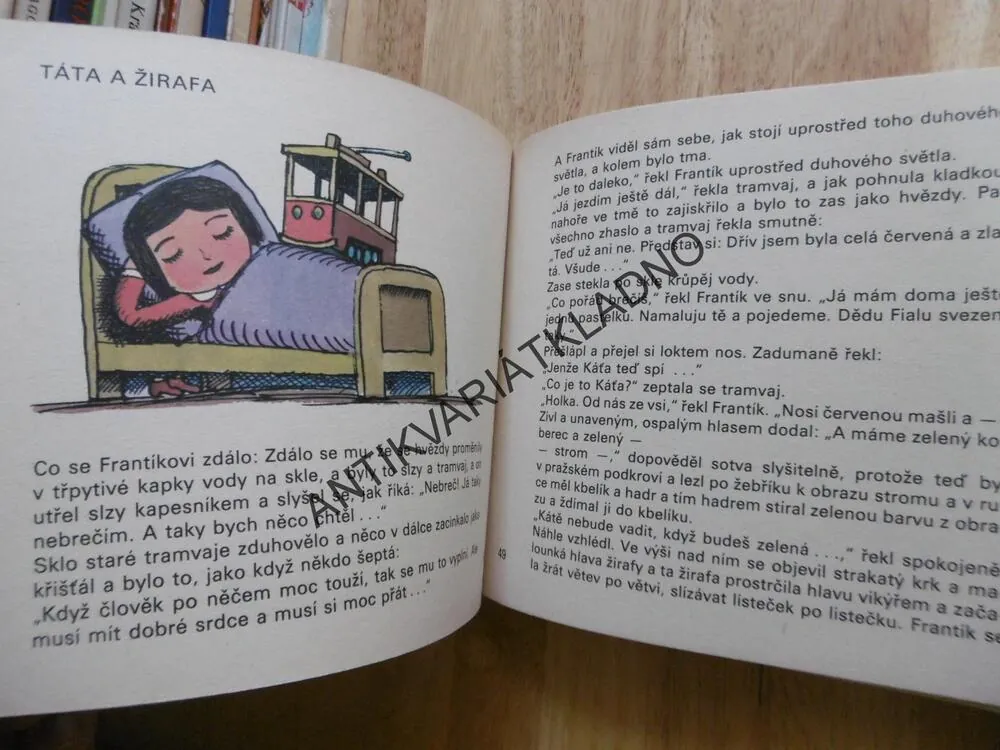POHÁDKA O STARÉ TRAMVAJI, OTA HOFMAN, ALOIS MIKULKA, 1979