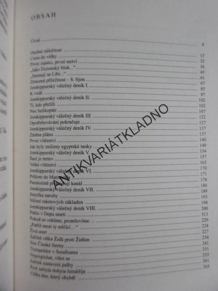 ŠARONOVO PŘEDMOSTÍ,  URI DAN, 