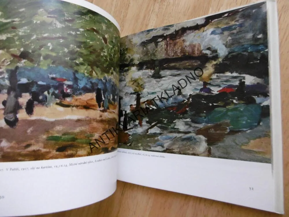 MALÁ GALERIE - ANTONÍN SLAVÍČEK, VÝTVARNÉ UMĚNÍ