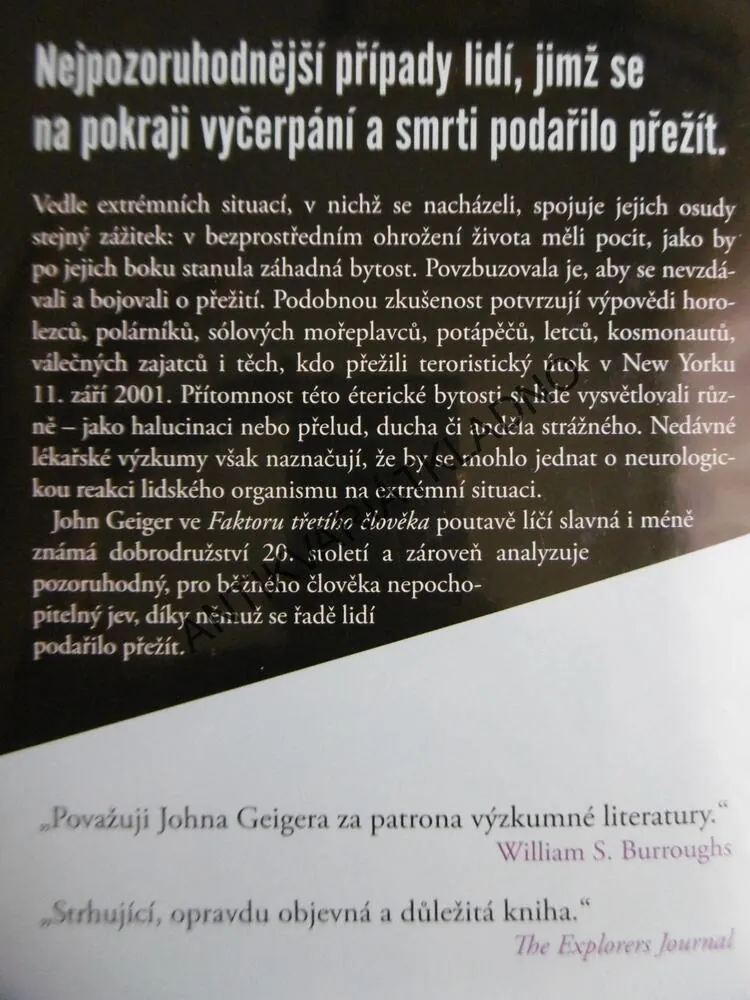 FAKTOR TŘETÍHO ČLOVĚKA, JOHN GEIGER