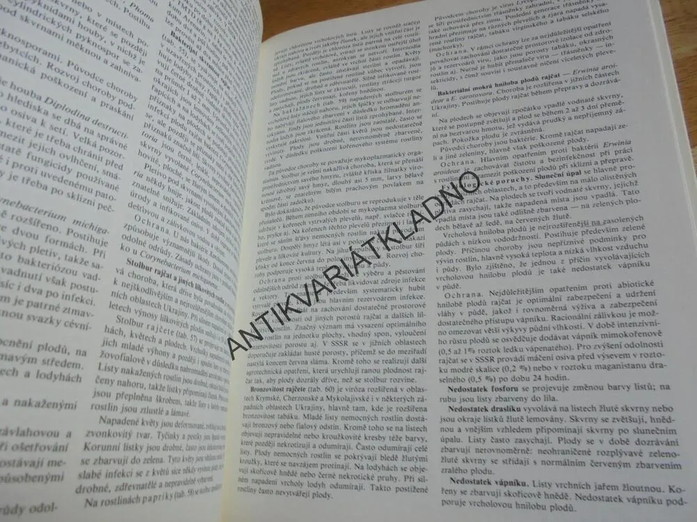 ATLAS ŠKŮDCŮ A CHOROB ZELENINY A BRAMBORU,TYMČENKO