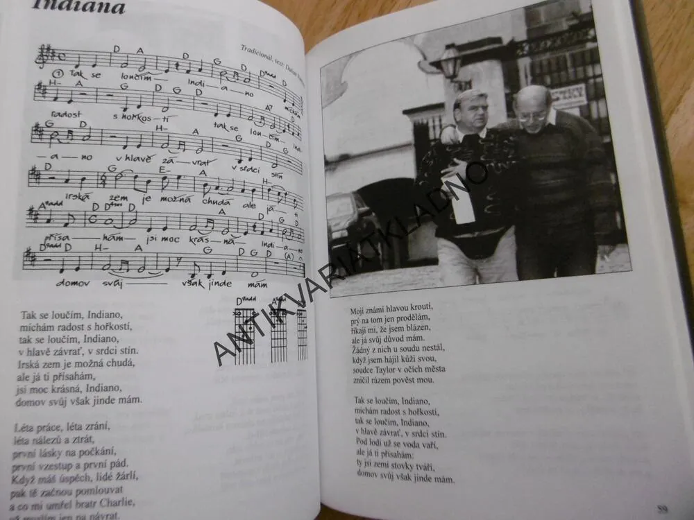 JAN NEDVĚD IV., ZPĚVNÍK, NOTY, TEXTY,AKORDY, **an