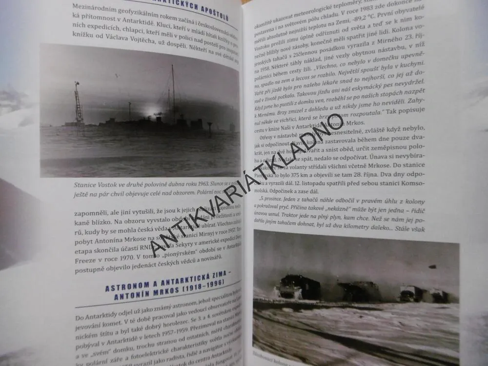 ČEŠI V ANTARKTIDĚ, HYNEK ADÁMEK, **an