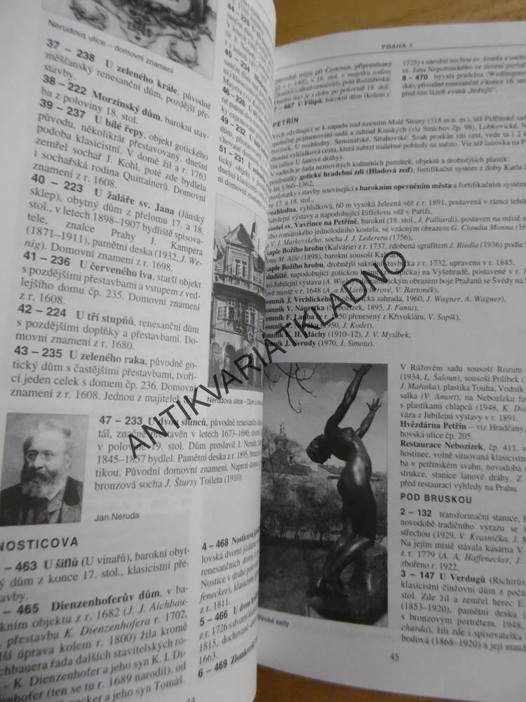 ULICE A DOMY MĚSTA PRAHY, CTIBOR RYBÁR, **an